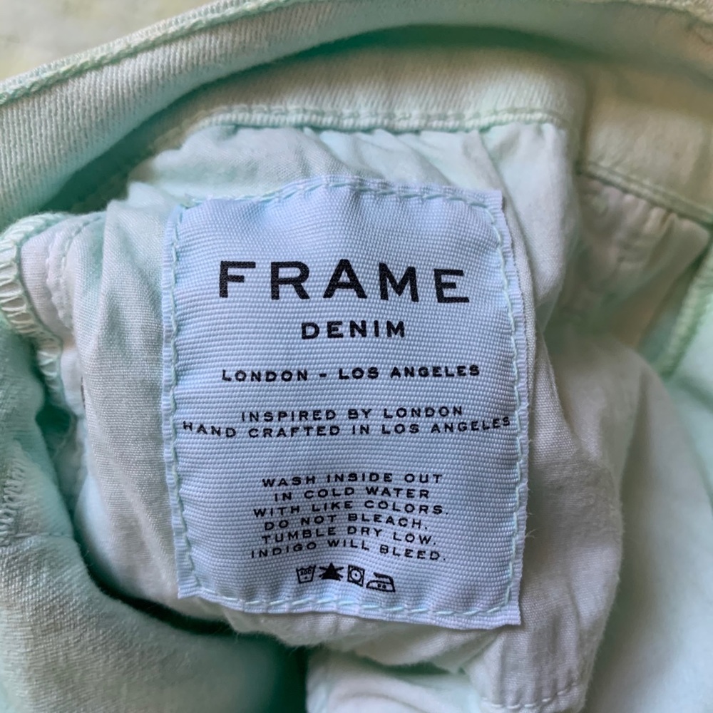 FRAME | Denim Custom Tie Dyed Crop Jeans NWT - Picture 9 of 11